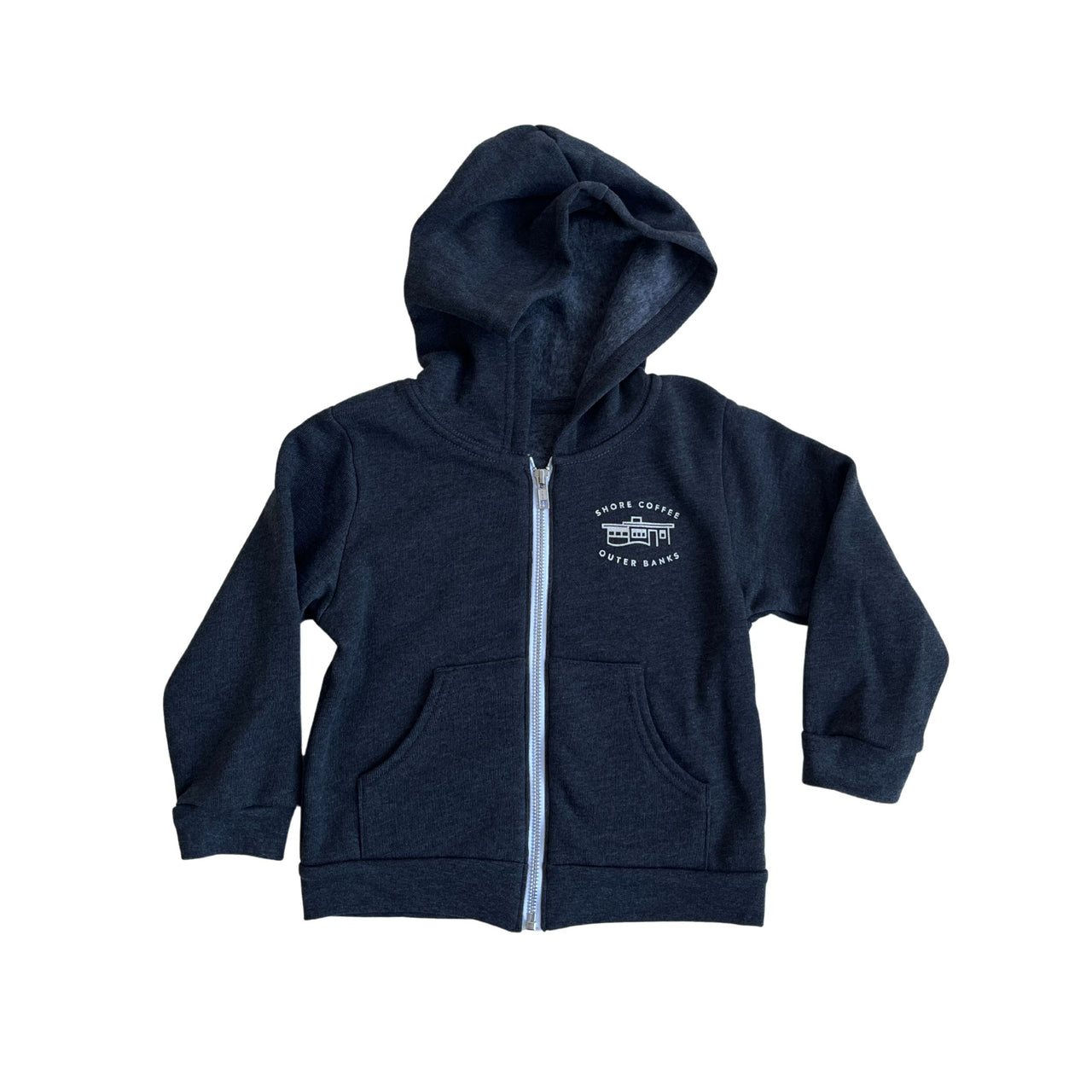 SHORE Flat Top Zip-Up Hoodie, Toddler