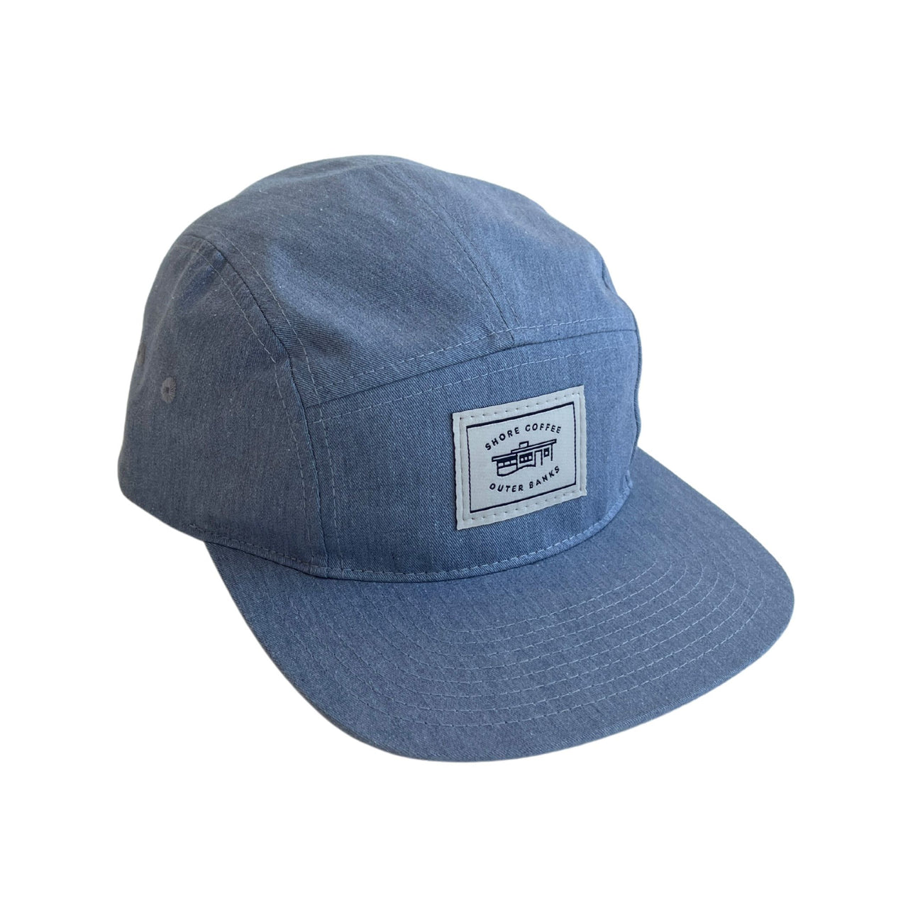 SHORE Flat Top 5-Panel Hat