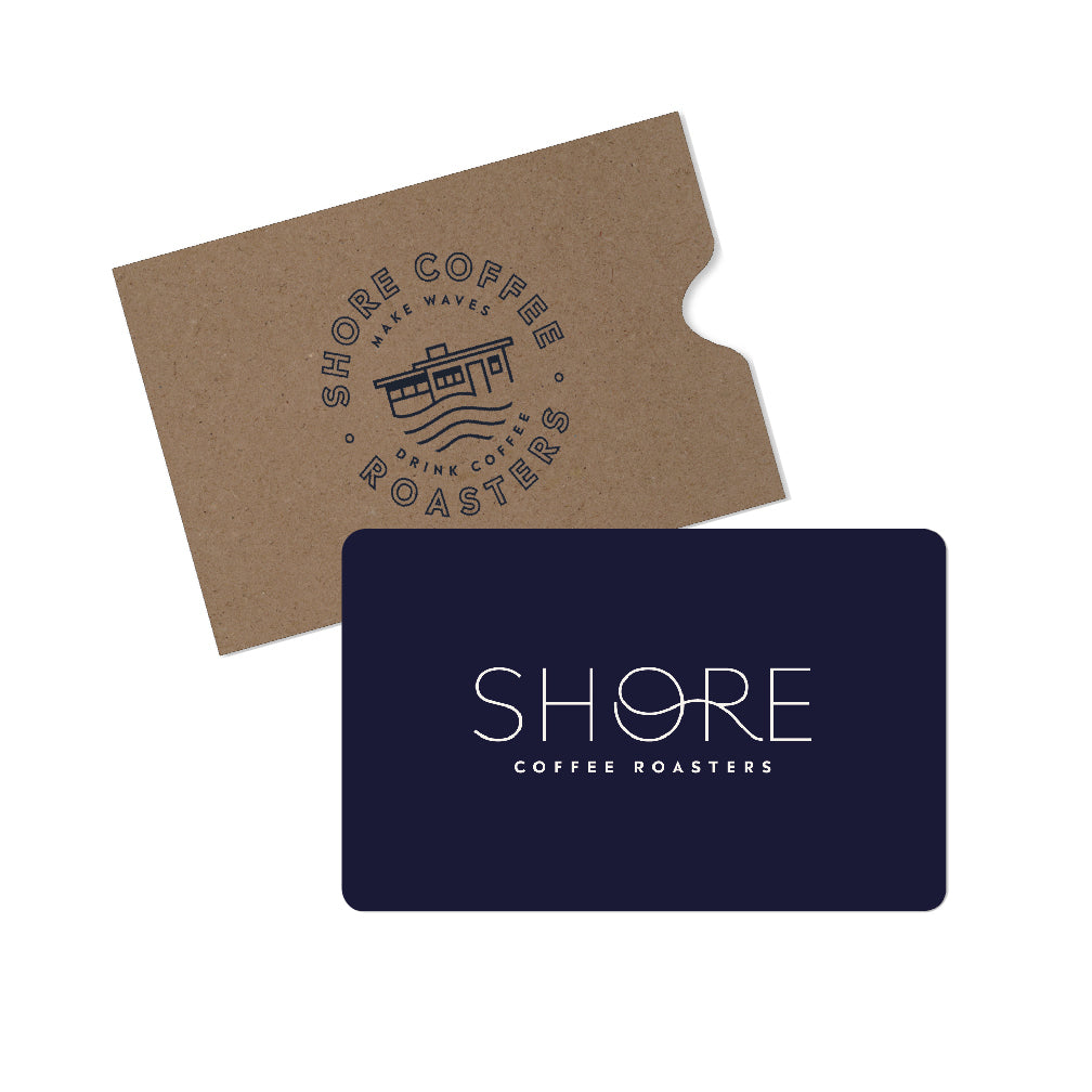 SHORE Coffee Roasters Gift Card, In-Café