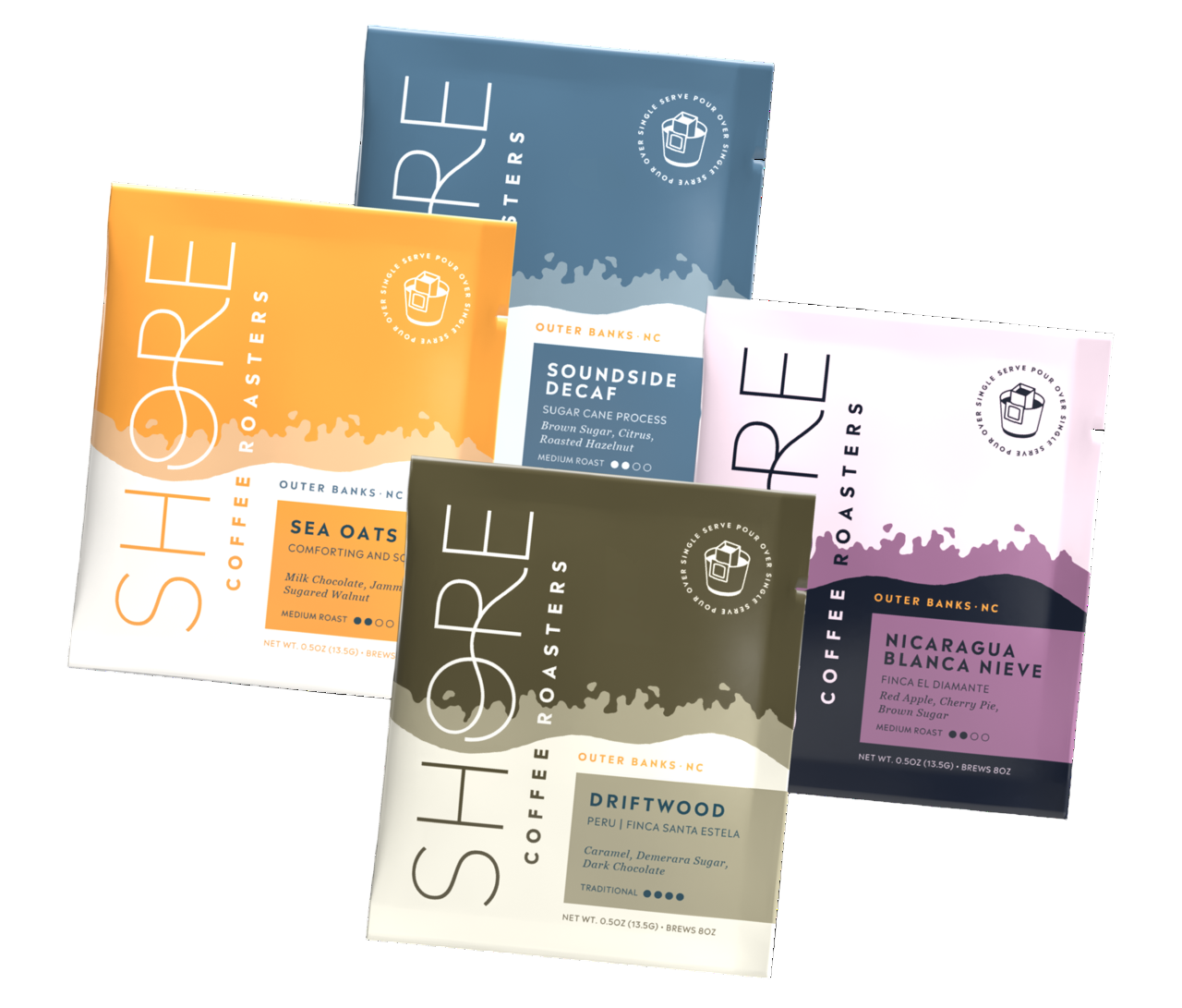 Single Serve Pourover Pouches